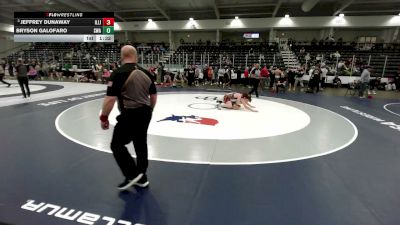 132 lbs Semis - Jeffrey Dunaway, Illinois vs Bryson Galofaro, Scanlan Wrestling Academy