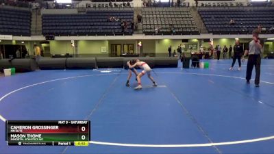 65 lbs 5th Place Match - Mason Thome, Immortal Athletics WC vs Cameron Grossinger, MN Elite