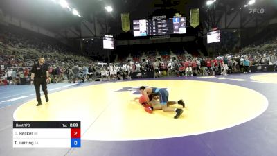 120 lbs Rnd Of 128 - Owen Becker, WI vs Tyler Herring, GA