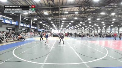 170 lbs Round Of 64 - Xavier Edmerson, GA vs Conner McLafferty, OH