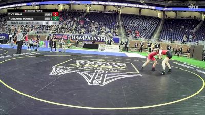 Girls-100 lbs Cons. Round 2 - Vy Tran, Clarenceville H.s. Girls vs Delaine Youngs, Reading Hs Girls