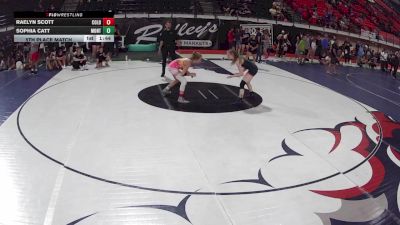 115 lbs 5th Place Match - Raelyn Scott, Colorado vs Sophia Catt, Montana