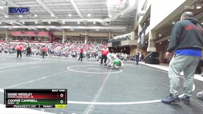 165 lbs Cons. Round 2 - Cooper Campbell, Derby vs Gaige Wessley, Kansas Young Guns