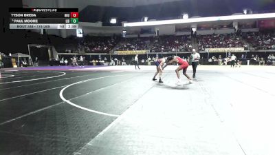 174 lbs Consi Of 32 #1 - Tyson Breda, Houston vs Paul Moore, Liberty