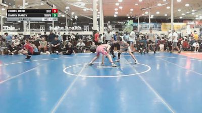 122 lbs Rr Rnd 3 - Cohen Reer, Team Shutt - HSC vs Danny D'Arcy, Triumph Blue - HSC