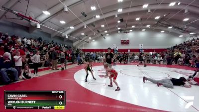 51-54 lbs Round 4 - Waylon Burnett, HRA vs Cavin Gabel, Bear Cave WC