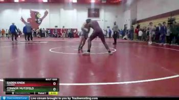182 lbs Champ. Round 1 - Connor Mutzfeld, Eastside vs Daden Knox, Calumet
