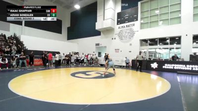 132 lbs Cons. Round 3 - Azuan Gonzales, Eisenhower vs Isaac Ghaffari, Camarillo