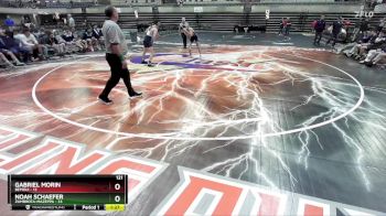 121 lbs Finals (8 Team) - Gabriel Morin, Bemidji vs Noah Schaefer, Zumbrota-Mazeppa