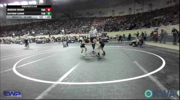 40 lbs Quarterfinal - Jenson Inger, Powerhouse Wrestling vs Zayden Lewis, Team Nomad
