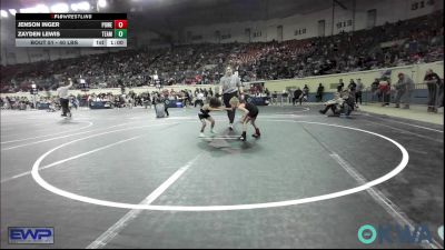 40 lbs Quarterfinal - Jenson Inger, Powerhouse Wrestling vs Zayden Lewis, Team Nomad