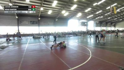 98 lbs Rr Rnd 5 - Lucas Johnson, Team Aggression vs Noah Santos, Martinez School Of Wrestling
