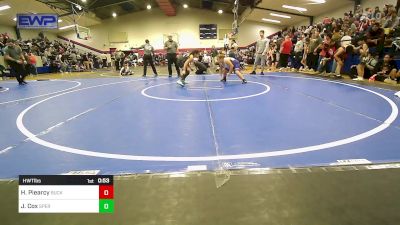 Rr Rnd 2 - Hadlee Piearcy, Buck Pride Wrestling vs Jaycee Cox, Sperry Wrestling Club