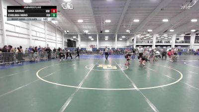110 lbs Consolation - Gina Gjuraj, New Canaan vs Chelsea Nero, Fisheye WC