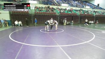 165 lbs Consi Of 8 #1 - Blake Walter, James F. Byrnes vs Jacob Keisler, Chapin