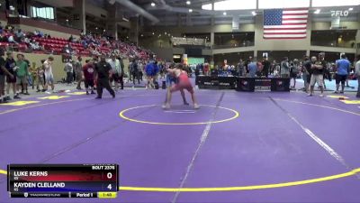 165 lbs Cons. Round 3 - Luke Kerns, KS vs Kayden Clelland, KS