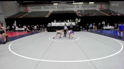 100-105 lbs Quarterfinal - Lily-Kate Shirey, Georgia vs Kirra Mitchell, Rush Training Center