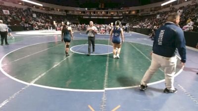 Girls 170 lbs Cons. Round 2 - Kayniah Talker, Piedra Vista vs Ava Gomez, Rio Rancho