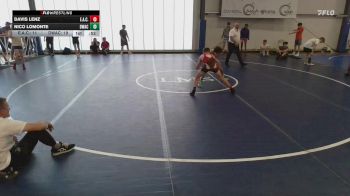 105 lbs Rr Rnd 2 - Davis Lenz, Elite Athletic Club Bad Boys vs Nico Lomonte, Donahue Wrestling Academy