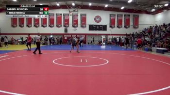 149 lbs Cons. Round 2 - Gabriel Reynoso, Chabot College vs Emilo Medina, Moorpark CCC
