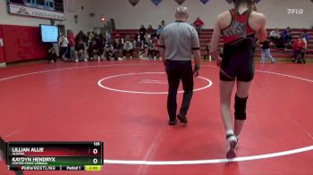 125 lbs Cons. Round 4 - Lillian Allie, Algona vs Kaydyn Hendryx, Center Point-Urbana