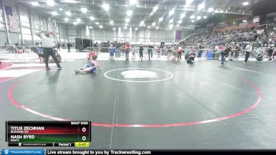 89-92 lbs Round 3 - Titus Zechman, Buzzsaw WC vs Nash Byrd, INWTC