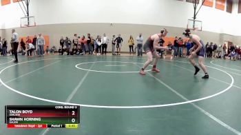 165 lbs Cons. Round 3 - Talon Boyd, Ashland vs Shawn Horning, Galion