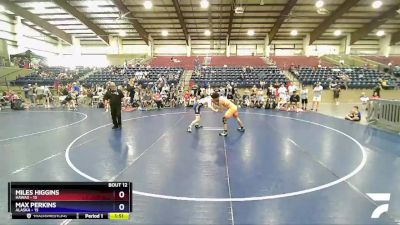 130 lbs Round 4 (6 Team) - Miles Higgins, Hawaii vs Max Perkins, Alaska