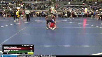 150 lbs Semifinal - Jaxon Pollard, Greater Heights Wrestling-AAA vs Jshawn Sterling, Ready RP