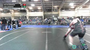 131 lbs Rr Rnd 1 - Cole Blankenship, Mustang Bronco Wrestling Club vs Case Anderson, Comanche Takedown Club