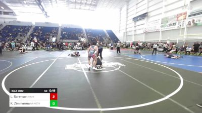 156 lbs Round Of 32 - Lucques Sorenson, Thunder WC vs Kris Zimmermann, Methods