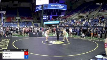 220 lbs Rnd Of 32 - Cody Merrill, California vs Noah Wenzel, Illinois