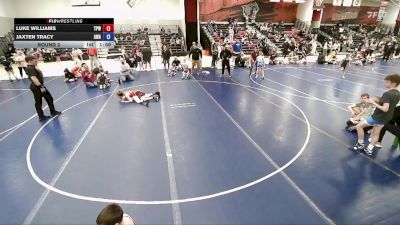 88-95 lbs Round 2 - Jaxten Tracy, Aviator Wrestling Academy vs Luke Williams, Team Prestige Wrestling