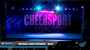 Universal Cheer Experience - Blaze [2021 L3 Junior - D2 - Small - C Day 1] 2021 CHEERSPORT National Cheerleading Championship