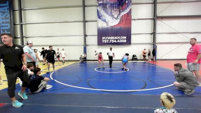 100 lbs Rr Rnd 3 - Ayden Delgado, CTWHALE vs Kurt Pellegrino, Shore Thing Surf