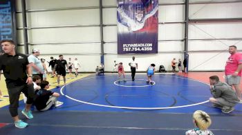 100 lbs Rr Rnd 3 - Ayden Delgado, CTWHALE vs Kurt Pellegrino, Shore Thing Surf