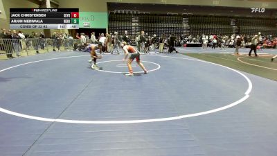 106 lbs Consi Of 32 #2 - Jack Christensen, Skyridge vs Arjun Mediwala, Reno