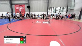 90 lbs Rr Rnd 3 - Seth Hollerman, Bad Karma vs Teagan Raykos, Gold Medal WC