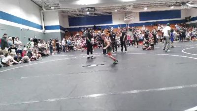 65 lbs Quarterfinal - Carson Dynski, Summerville Take Down vs Yuchen Xing, Cobra Wrestling Club