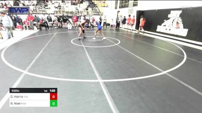 105 lbs Quarterfinal - Dakota Harris, Tulsa Union Girls vs Brooklyn Noel, Moore Girls HS