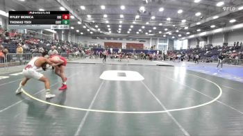 165 lbs Champ. Round 1 - Ryley Monica, Oneonta State vs Thomas Tsoi, Cortland