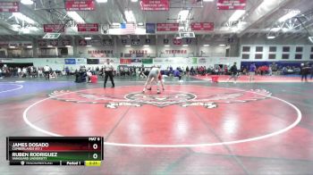 157 lbs Champ. Round 1 - Ruben Rodriguez, Vanguard University vs James Dosado, Cumberlands (Ky.)