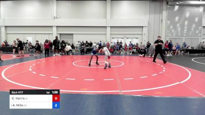 74 lbs Final - Elliott Harris, Al vs Aviyahn Mills, Ga