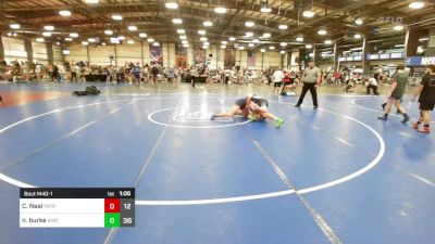 195 lbs Rr Rnd 1 - Carter Neal, Patriot USA Wrestling Club vs Nicholas Burke, 84 Athletes Black