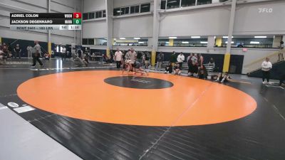 160 lbs 5th Place - Adriel Colon, Woonsocket vs Jackson DeGennaro, Manalapan
