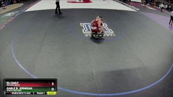 Cons. Round 1 - Gable B. Jernigan, Omaha Westside vs Eli Daily, Millard South