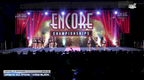 NFINITE All Stars - CODE BLACK [2025 L4 Senior Day 2] 2025 Encore Philly Showdown