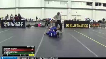 NI 105 lbs Round 2 - Louria Needes, ZR Team NC vs Valerie Santos, ZR Team NC