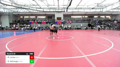 285 lbs Round Of 32 - Ryan Jones, Branford vs Semih Selimoglu, Farmington