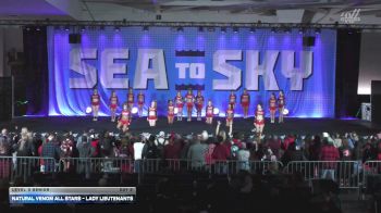 Natural Venom All Stars - Lady Lieutenants [2026 L3 Senior Day 2] 2026 Sea to Sky International Cheer Championship